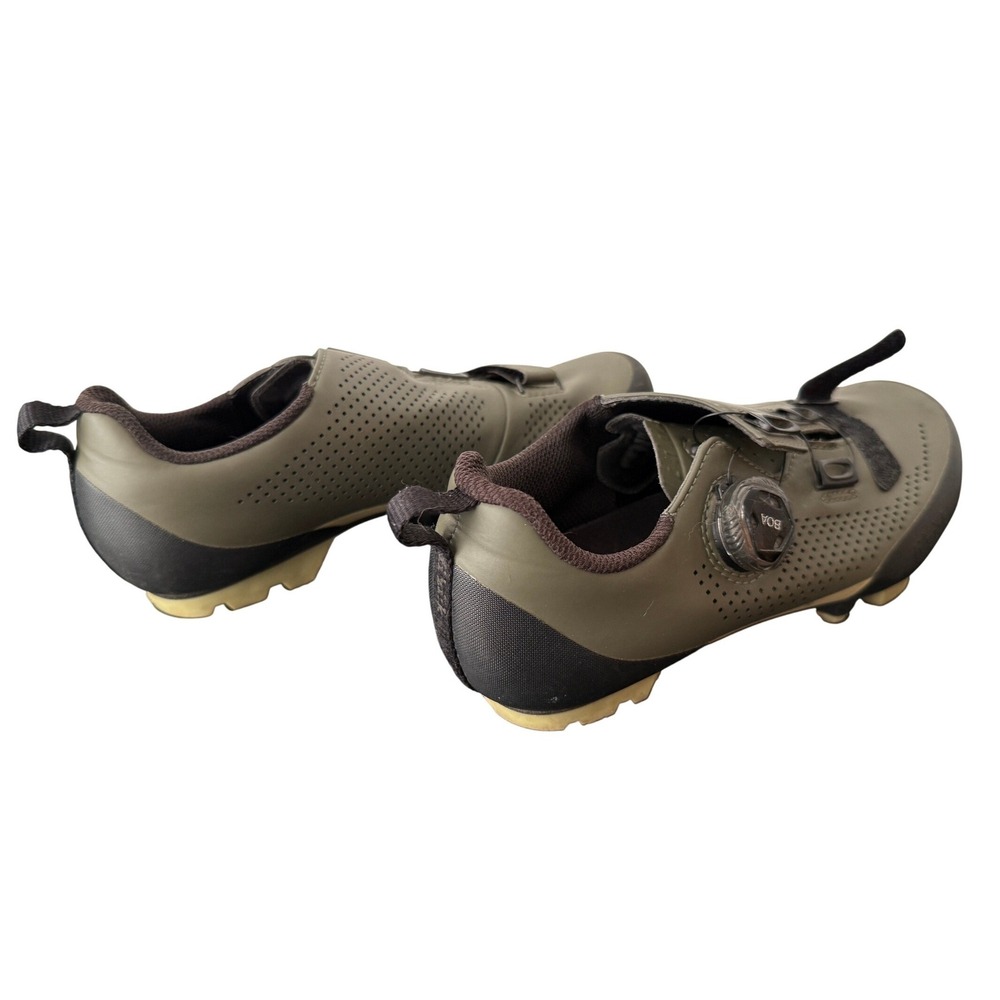 Fizik Terra X5 MTB Cycling Shoes Military Green BOA L6 Men's Size EU39 US 6.75